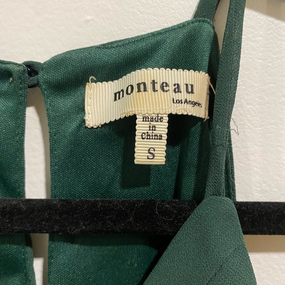 Green Flowy Dress - Picture 2 of 3